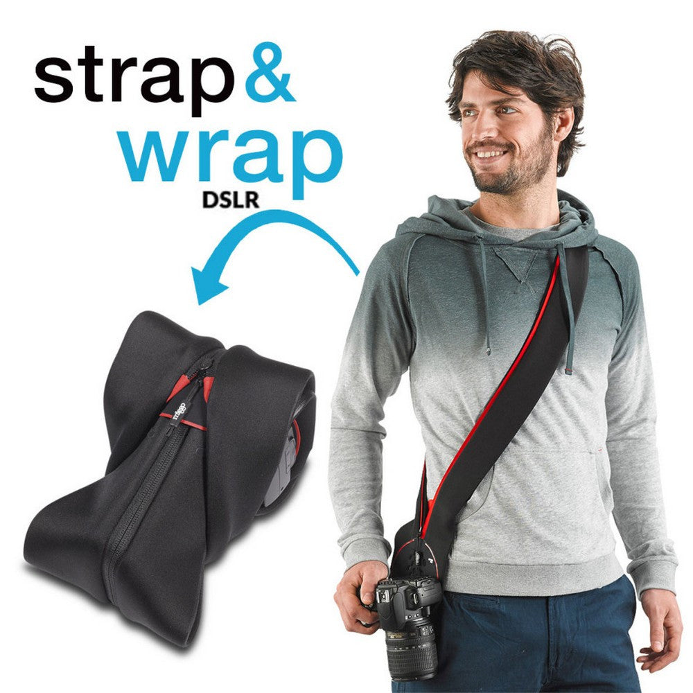 Miggo Padded Camera Strap and Wrap for SLR –