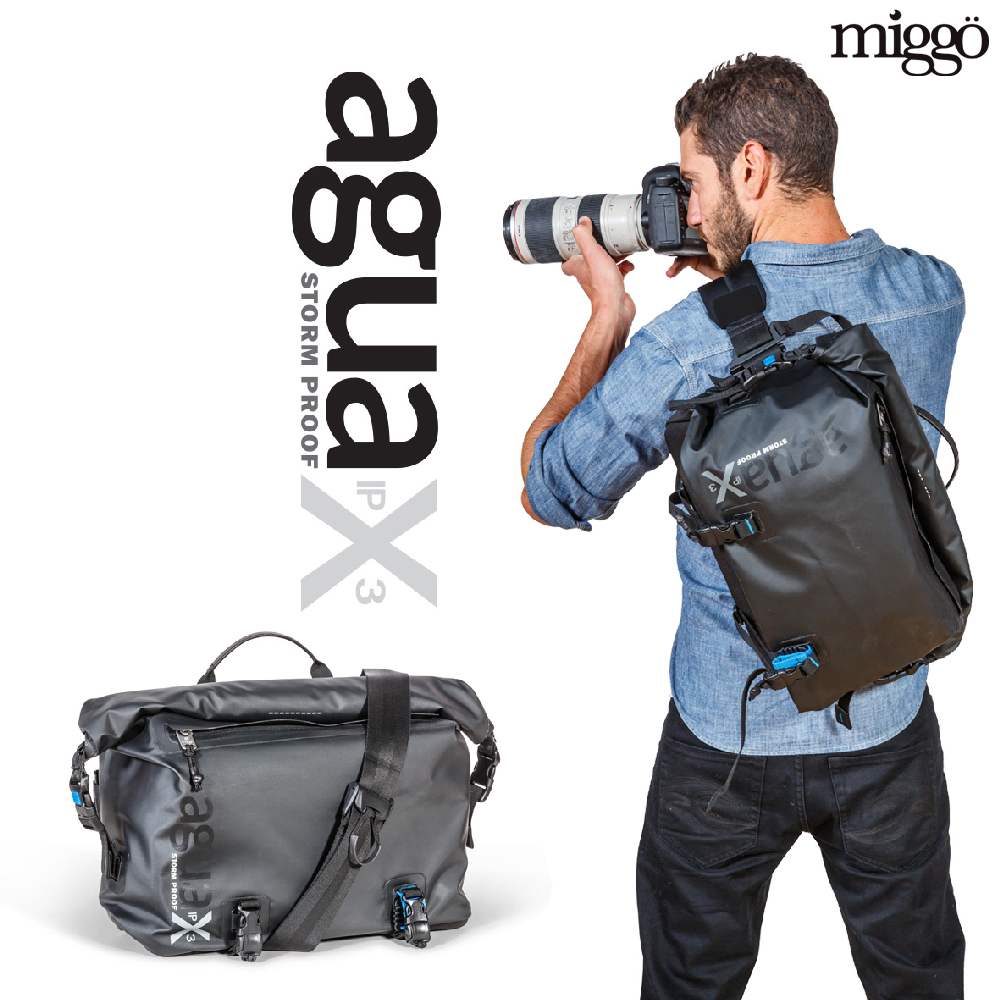 Miggo Agua Large Stormproof Messenger for large DSLR –