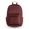 PKG-GRANVILLE-Recycled-fabric-backpack-rum-raisin-front-pocket.jpg