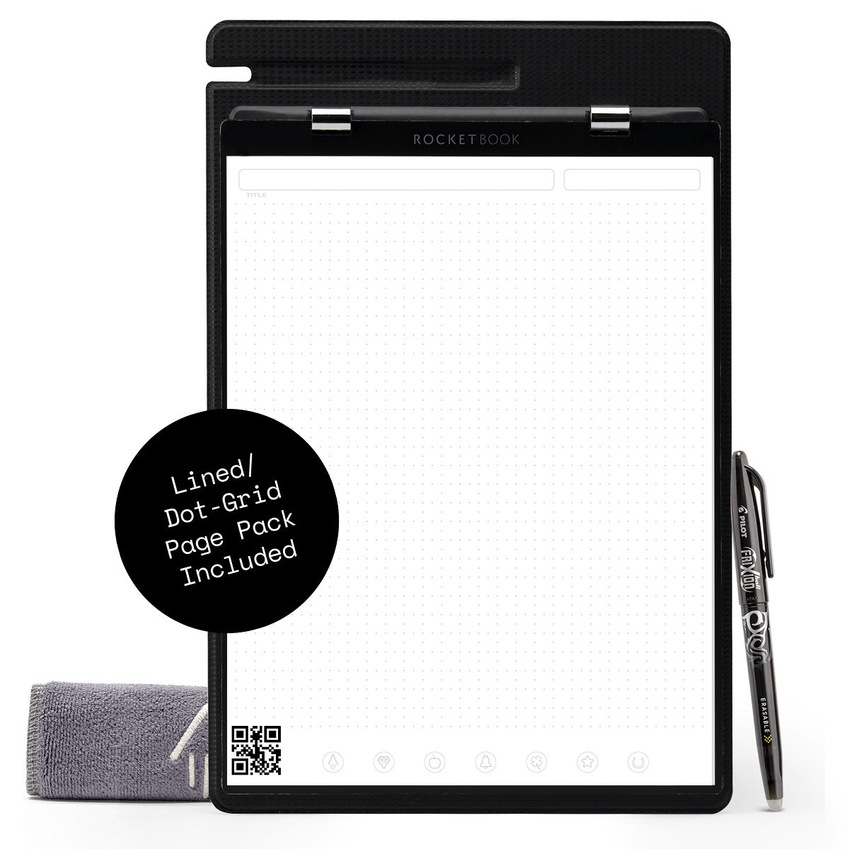 Rocketbook ORBIT KIT Notepad 背板替換型智能記事本 – DISTEXPRESS.HK