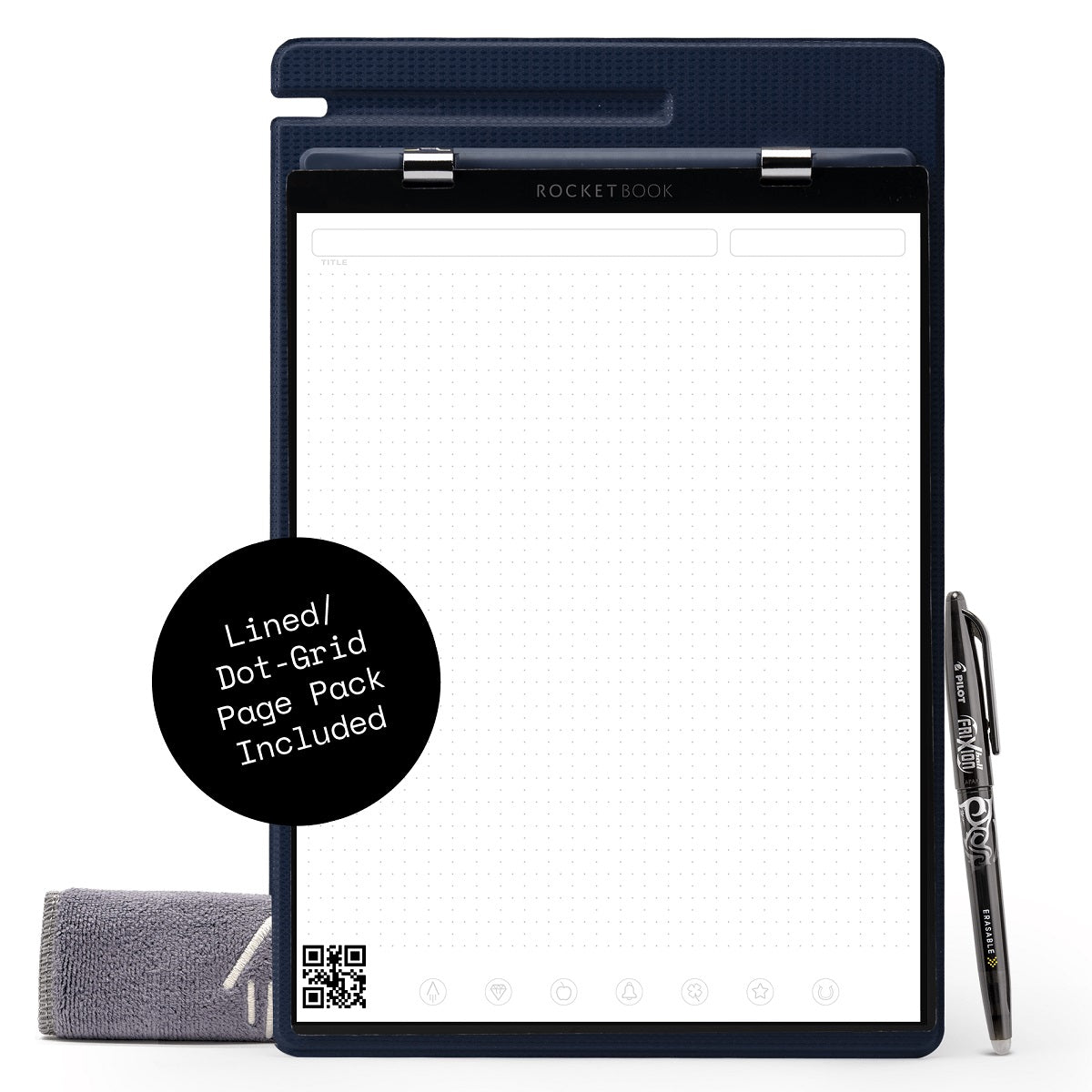 Rocketbook ORBIT KIT Notepad 背板替換型智能記事本 – DISTEXPRESS.HK