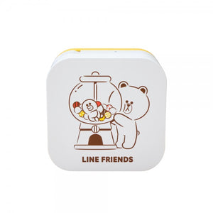 Brother PT-P300BTLB LINE FRIENDS P-touch Cube 藍牙標籤機 Bluetooth Label Printer for Smartphones/iPad (iOS/Android) - Young Vision - www.yv.com.hk